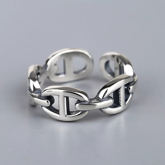Jewelry - 925 Sterling Silver Chain Ring